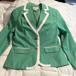 Mint green dress jacket